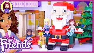 Lego Friends Build Giant Santa Claus Silly Play - Kids Toys