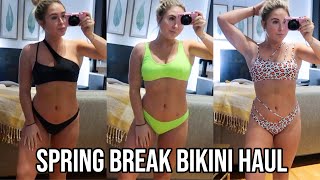 BIKINI TRY-ON HAUL *SPRING BREAK 2020* || CUPSHE BLUE