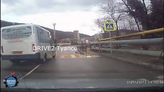 Нарушение ПДД Туапсе на переходе