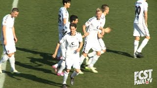Julian Koch trifft aus dem Mittelkreis! Nach 5 Sekunden! I fcstpauli.tv