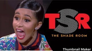 CardiB Drags The SHADEROOM For Posting About Offset Criminal Charges