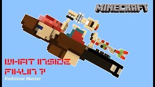 MEMBEDAH ISI BADAN FIKUN [REDSTONE MASTER] !? - MINECRAFT INDONESIA