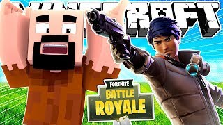 Если бы Fortnite захватил Minecraft | Майнкрафт машинима