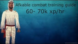 OSRS FIRE GIANTS RUNESCAPE RANGE TRAINING CANNON GUIDE [2007] 70K+ Xp a hour