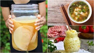 Homemade Probiotics | My Top 5 Fermented Food Recipes To Do At Home EASILY