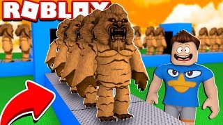 FÁBRICA DO PÉ GRANDE NO ROBLOX!! (Monster Tycoon)
