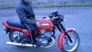Ява 350 с двигателем иж (часть 2)