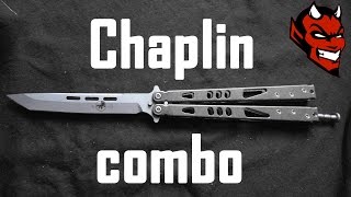 Комбо Chaplin (обучение трюку с ножом бабочкой)