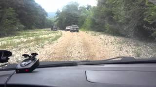 Джипинг по горной реке наToyota Camry V30 & Lifan Solano