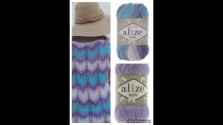 Обзор пряжи Alize bella и Alize bella batik. Мои впечатления.