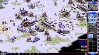 Red Alert 2: Reborn 2.1 [MOD] - 3x3 Raptor, Муха, RopeR VS Naz, Gluk, Agent