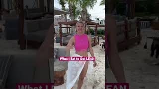 What I Eat to get LEAN | Snack ideas for losing weight