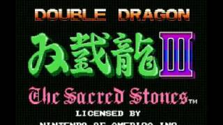 Double Dragon 3 - The Sacred Stone (NES) Music - Title Theme