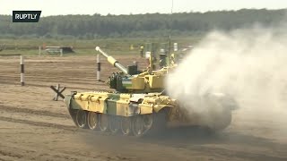 LIVE: Tank biathlon competitions in Alabino - Day 4