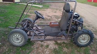 Дачный микромобиль, пробный заезд