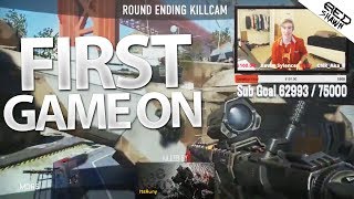 FAN HITS SICK SHOT FIRST GAME ON!