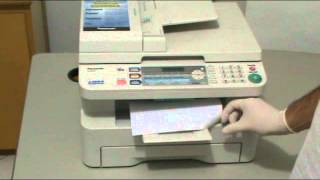 Impressão Apenas na Metade da Página   Toner Panasonic
