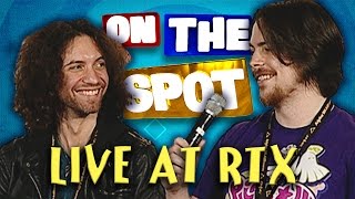 On The Spot: Ep. 32 - RTX 2015 (Ft. Game Grumps) | Rooster Teeth