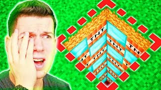 НЕ заглядывай в ЭТУ дырку в МАЙНКРАФТЕ! Угарный ТРОЛЛИНГ ГРИФЕРА В МАЙНКРАФТ