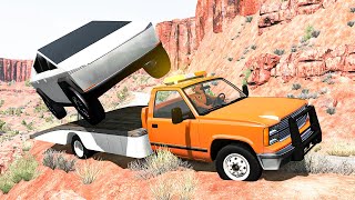Cliff Drops #18 - BeamNG DRIVE | SmashChan