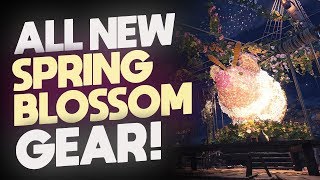 *ALL NEW GEAR* Spring Blossom Event Armor and Weapon Showcase | Monster Hunter: World