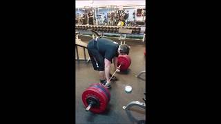 Deadlift 215kg/474lb amputee