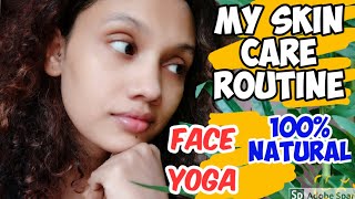 My full day skin care routine|?%Natural|Face yoga |Face packs|Karimashiloverlatest|karimashinew