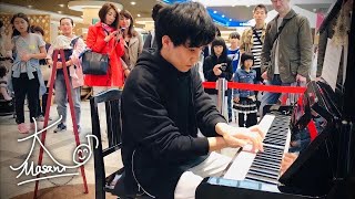 【ストリートピアノ #9】リムスキー＝コルサコフ：熊蜂の飛行 / Rimsky-Korsakov: "Flight of the Bumblebee"【Street Piano】