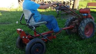 Motocultor Lombardini demonstratie
