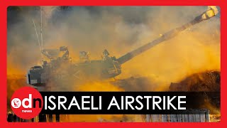 Israel-Palestine Conflict: IDF Release Dramatic Footage of Hamas AIR-STRIKE in Gaza