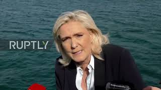 France: Le Pen outlines thoughts on NATO, Russia-Ukraine tensions in Toulon