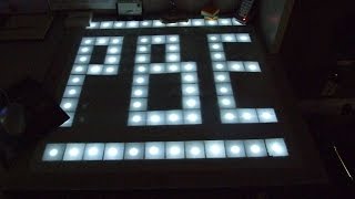 Table Lumiere 144 LEDs PIC16F877A