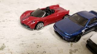 Opening 4 Hot Wheels Mainline Cars 2018/2019