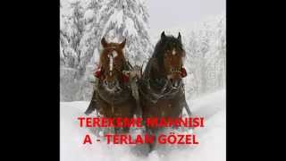 TEREKEME MAHNISI /  A  TERLAN GÖZEL