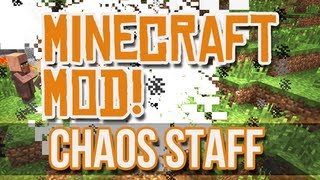 Minecraft Mod! - Chaos Staff (Wabbajack from Skyrim!)