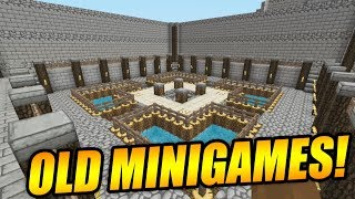 OLD MINIGAMES FROM 2014!! - Minecraft Console Edition Minigame World Showcase