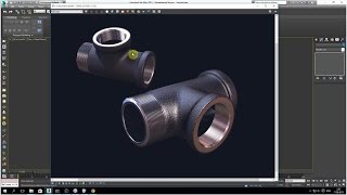 3DsMax для начинающих - Урок 7. Моделим тройник