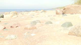 walk along the Baltic Sea, relaxation, rest location sea beach, the sound of the sea