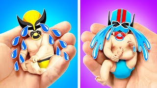 ANAK YANG DIADOPSI KELUARGA SUPERHERO || Kiat Parenting Cerdas oleh 123 GO Like!