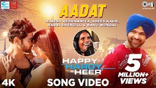Aadat Official Song - Happy Hardy And Heer |Himesh Reshammiya,Ranu Mondal,Asees Kaur,Rabbi Shergill