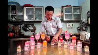 7 bước để có một cây nến thơm đẹp như pha lê