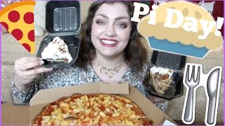 MUKBANG (Eating Show) | Pi Day Special!! Pizza & Pie