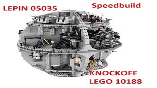 Speed Build LEPIN 05035 UCS Death Star LEGO 10118