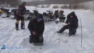 Зимняя рыбалка на р. Чумыш из Новокузнецка (январь, 2014)