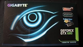 Gigabyte GTX 680 4GB - Unboxing / Performance Test (GV-N680OC-4GD)