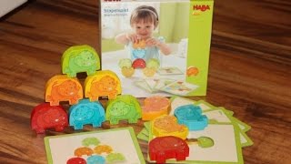 Слоники - HABA  Wigglefants Wooden Stacking Game от 2 до 6