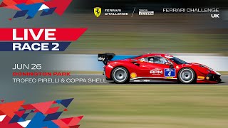 Ferrari Challenge UK - Donington Park, Race 2