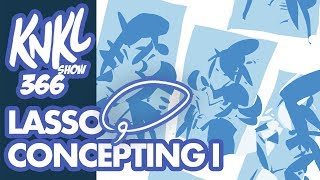 KNKL 366 P1: LASSO TOOL Concepting! (building a piece with just 3 colors!)