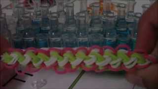 How to Loom: Spikes and Spines: Spiky Taffy Braid bracelet