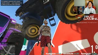 IMPOSIBLE CON UN TRACTOR? DIRECTO COMPLETO PARKOUR GTA V